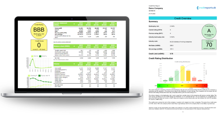 Free Credit Risk Reports On Danish Companies CreditReports dk